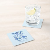 Cowgirl Bachelorette Weekend Rechteckiger Pappuntersetzer (Vor Ort)