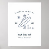 Cowgirl Bachelorette Willkommen Poster (Vorne)