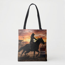 Cowgirl-Barrel-Racing-Rodeo Tasche