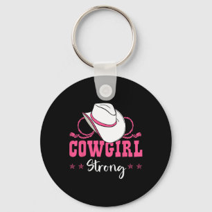 Cowgirl Barrel Racing Roping Reitstrecke Schlüsselanhänger