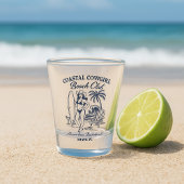 Cowgirl Beach Club Bachelorette Schnapsglas