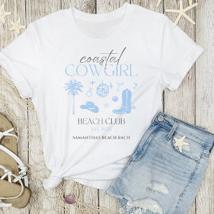 Cowgirl Beach Club Bachelorette T-Shirt