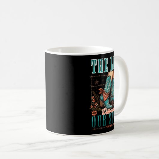 Cowgirl Bible Scripture Verse Western Jesus For Wo Kaffeetasse (VorderseiteRechts)