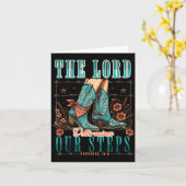 Cowgirl Bible Scripture Verse Western Jesus For Wo Karte (Gelbe Blume)