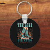 Cowgirl Bible Scripture Verse Western Jesus For Wo Schlüsselanhänger (Vorderseite)