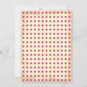 Cowgirl Birthday Einladung (Rückseite)