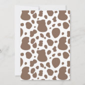 Cowgirl Birthday Einladung | 5. Rodeo - Einladung (Rückseite)