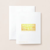 Cowgirl Boot Note Card Folienkarte (Rückseite mit Umschlag)