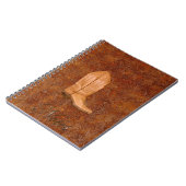 Cowgirl Boot on Western Style Imitate Tooled Leath Notizblock (Linke Seite)