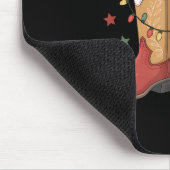 Cowgirl Boot Western Christmas Lights Country Wome Mousepad (Ecke)