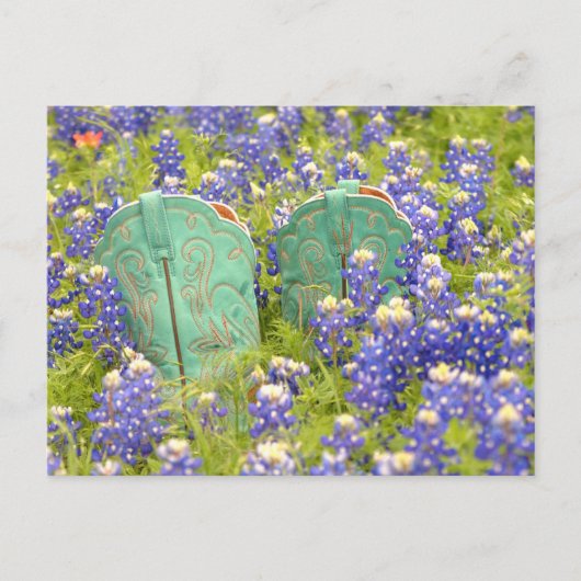 COWGIRL BOOTS POSTKARTE (Vorderseite)