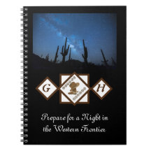 Cowgirl Boots und Cowboy Hat Monogram Foto