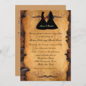 Cowgirl Brides Custom Lesbian Wedding Einladungen (Vorne/Hinten)