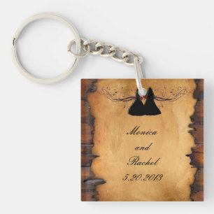 Cowgirl Brides Custom Wedding Key Chain Favoriten Schlüsselanhänger