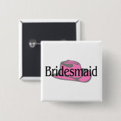 Cowgirl Bridesmaid Button (Vorne & Hinten)