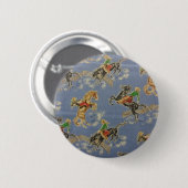 Cowgirl Bronc Rider Button (Vorne & Hinten)
