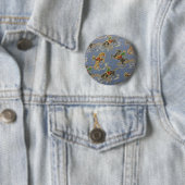 Cowgirl Bronc Rider Button (Beispiel)