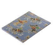 Cowgirl Bronc Rider Notizblock (Linke Seite)