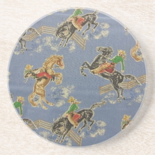 Cowgirl Bronc Rider Untersetzer