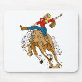 cowgirl_broncoback mousepad (Vorne)