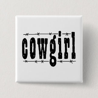 Cowgirl Button