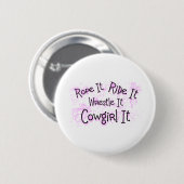 Cowgirl Button (Vorne & Hinten)