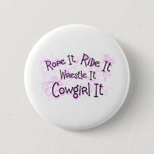 Cowgirl Button