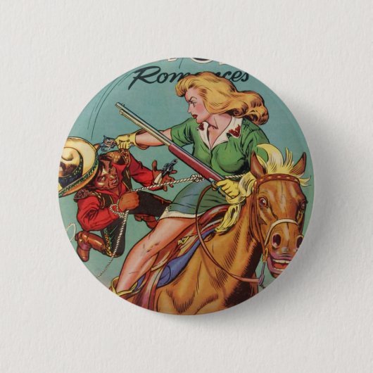 Cowgirl Button (Vorderseite)