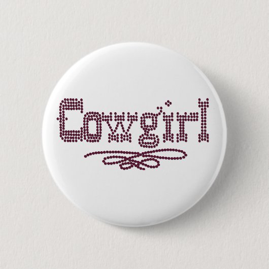 Cowgirl Button (Vorderseite)