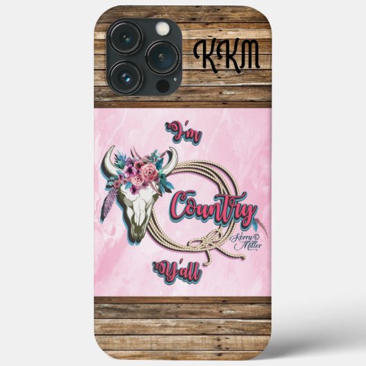 Cowgirl Case-Mate iPhone Case (Rückseite)