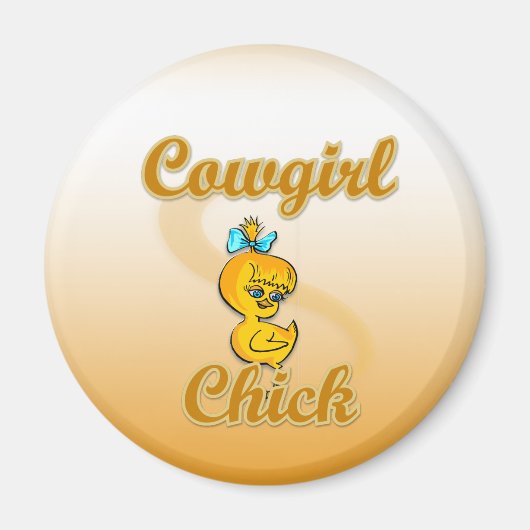 Cowgirl Chick Magnet (Vorne)
