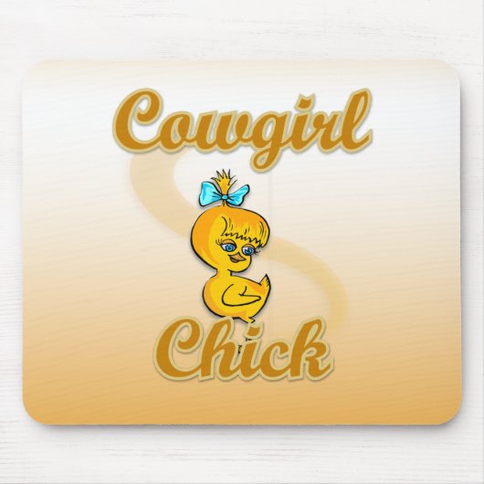 Cowgirl Chick Mousepad (Vorne)