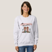 Cowgirl Christmas Sweatshirt (Vorne ganz)