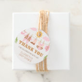 Cowgirl Clothesline Western Kinderdusche Danke Geschenkanhänger (Beispiel)