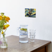 Cowgirl Comet - Celestial Dino Ride Poster (Ablage(Küche))