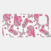 Cowgirl Coquette Pink Case-Mate iPhone Hülle (Rückseite (Horizontal))