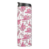 Cowgirl Coquette Pink Thermosbecher (Nach rechts gedreht)