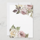 Cowgirl Country Baby Dusche Einladung (Rückseite)