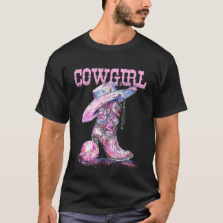 Cowgirl Country Konzeroutfit für Frauen, Jugendlic T-Shirt