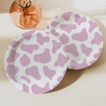 Cowgirl Cow Print Wild West Western Rodeo Party Pappteller<br><div class="desc">Dies ist ein Cowgirl Kuh Print Wild West Western Rodeo Party Paper Teller!</div>