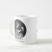 Cowgirl Cowboy Western Kaffeetasse (Vorderseite Links)