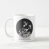 Cowgirl Cowboy Western Kaffeetasse (Links)