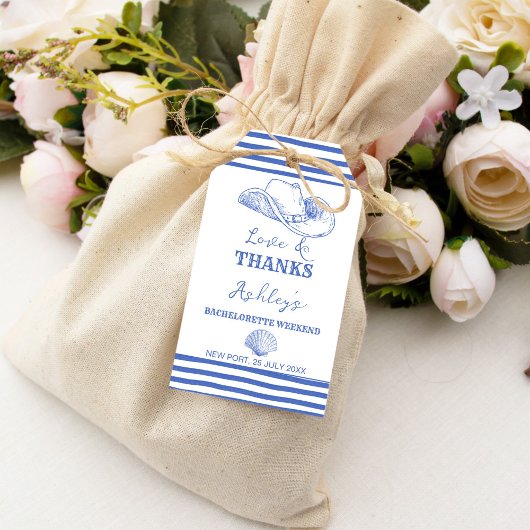 Cowgirl Cowgirl Bachelorette danke Ihnen Geschenkanhänger