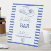 Cowgirl Cowgirl Bachelorette Wochenende gedruckt Sockelschild (In Situ)