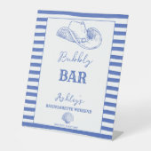 Cowgirl Cowgirl Bachelorette Wochenende gedruckt Sockelschild (Vorderseite)