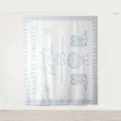 Cowgirl Cowgirl letzte Rodeo Junggeselinnen-Abschi Wandteppich (Vorderseite)