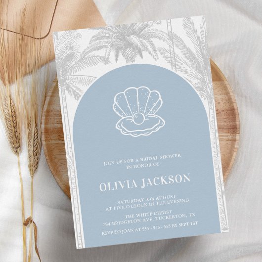 Cowgirl Cowgirl Modernes Nautical Brautparty Einladung