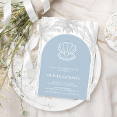 Cowgirl Cowgirl Modernes Nautical Brautparty Einladung