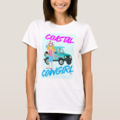 Cowgirl Cowgirl Trend Funny Design Art T-Shirt (Vorderseite)