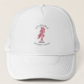 Cowgirl Crew Bachelorette Bash Truckerkappe (Vorderseite)